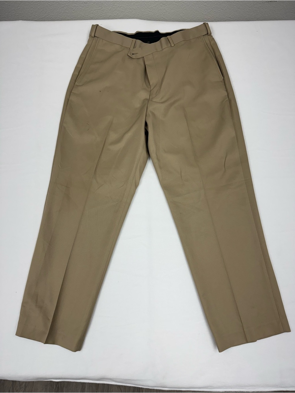 Men's Classic Dress Pants in Khaki 38x30